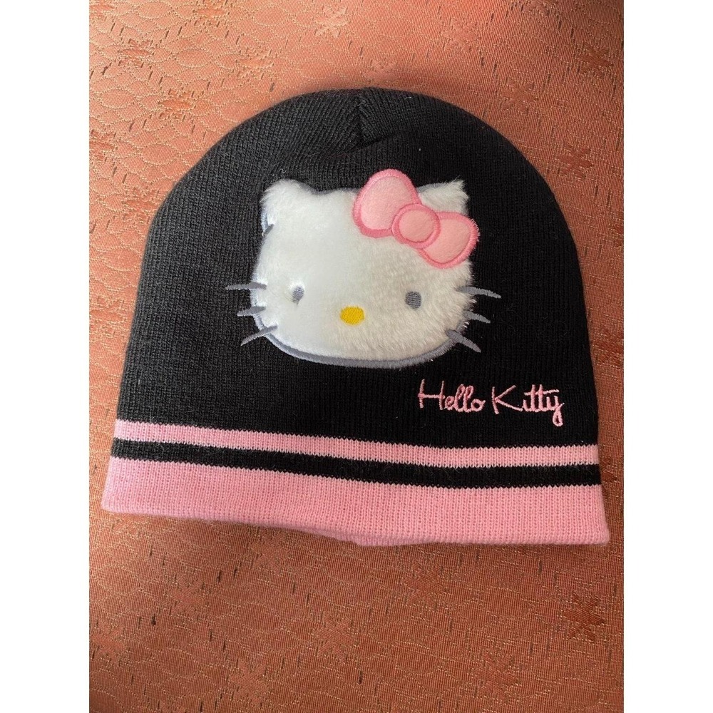 Hello Kitty Beanie Hat Girls 2009 Sanrio s22